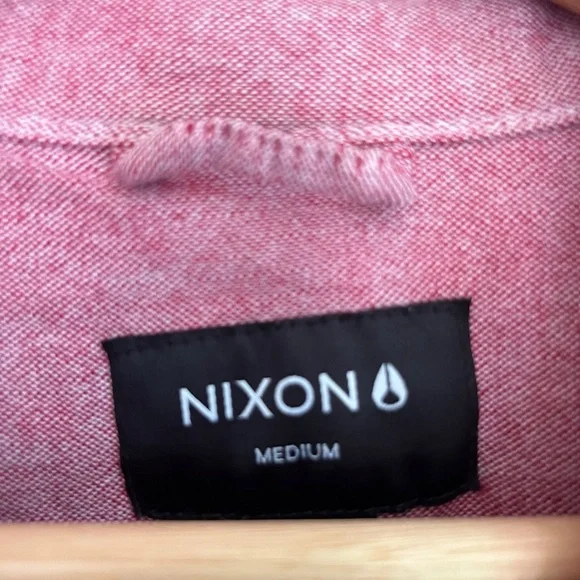 Nixon Men's Striped Gray Shirt Jacket - Picture 3 of 13